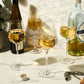 Viski Reserve Inez Crystal Chardonnay Glasses 4Pk