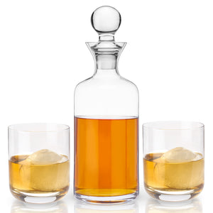 Viski Modern Liquor Decanter & Tumblers Set