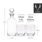 Viski Modern Liquor Decanter & Tumblers Set