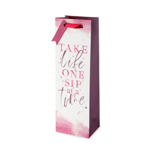 Take Life One Sip At A Time Gift Bag