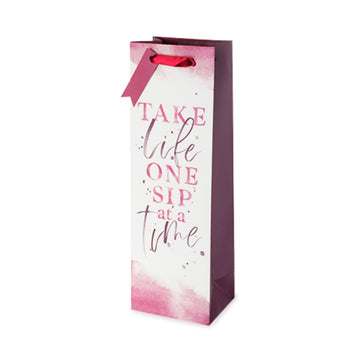 Take Life One Sip At A Time Gift Bag