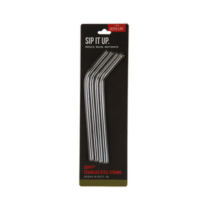 Sip It Up Stainless Steel Straws