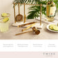 Gold & Marble Bar Tool Set by Twine