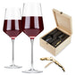 Wine Glass and Corkscrew Gift Box
