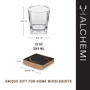 Alchemi Barrel Board Smoking Kit Set by Viski