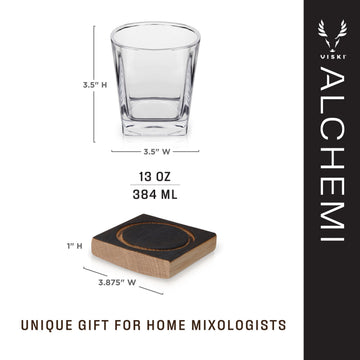 Alchemi Barrel Board Smoking Kit Set by Viski