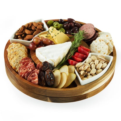 True Twine Living Rotating Charcuterie Board