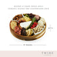 True Twine Living Rotating Charcuterie Board