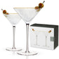 Viski Meridian Martini Glasses 2pk