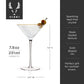 Viski Meridian Martini Glasses 2pk