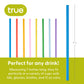 True Party Colorful Straws 100ct