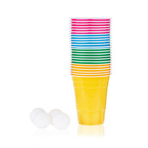Neon Beer Pong Kit