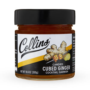 Collins Candied Cubed Ginger Garnish