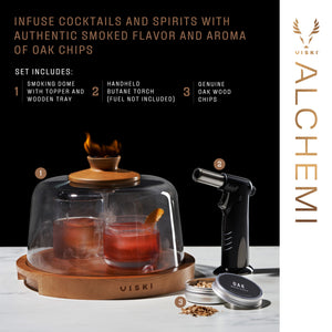 Alchemi Cocktail Smoking Dome Viski