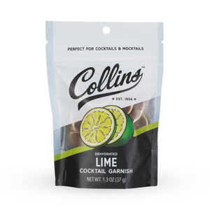Collins Dehydrated Lime Cocktail Garnish 1.3 oz
