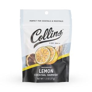 Collins Dehydrated Lemon Cocktail Garnish 1.3oz