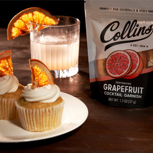 Collins Dehydrated Grapefruit Cocktail Garnish 1.3oz