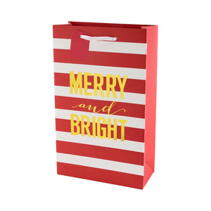 True Merry & Bright 2btl Gift Bag