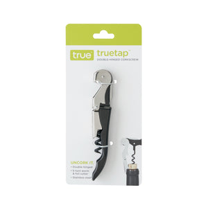 Truetap Double Hinged Corkscrew Black
