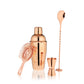 True Copper Barware Set