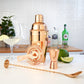 True Copper Barware Set