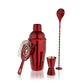 True Red Barware Set