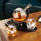 Viski Globe Decanter & Whiskey Tumblers