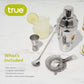 True Stainless Steel Barware Set