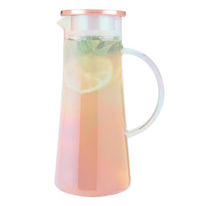 Pinky Up Charlie Iridescent Iced Tea Carafe