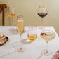 Twine Rose Crystal Champagne Flute