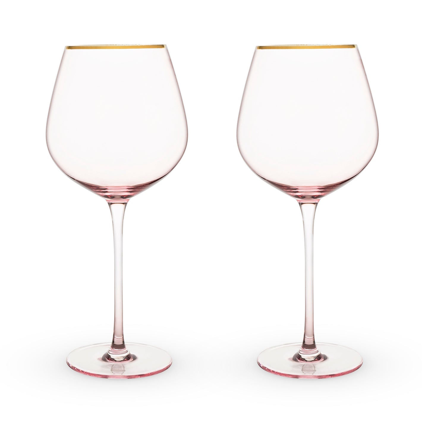 Twine Rose Crystal Red Wine Glass 2pk