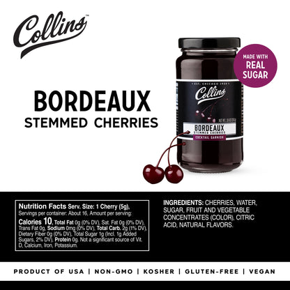 Collins Bordeax Style Cherries