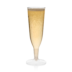 True Party Plastic Champagne Flutes Sets 12