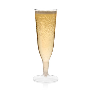 True Party Plastic Champagne Flutes Sets 12
