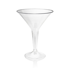 Plastic Martini Glasses 10pk
