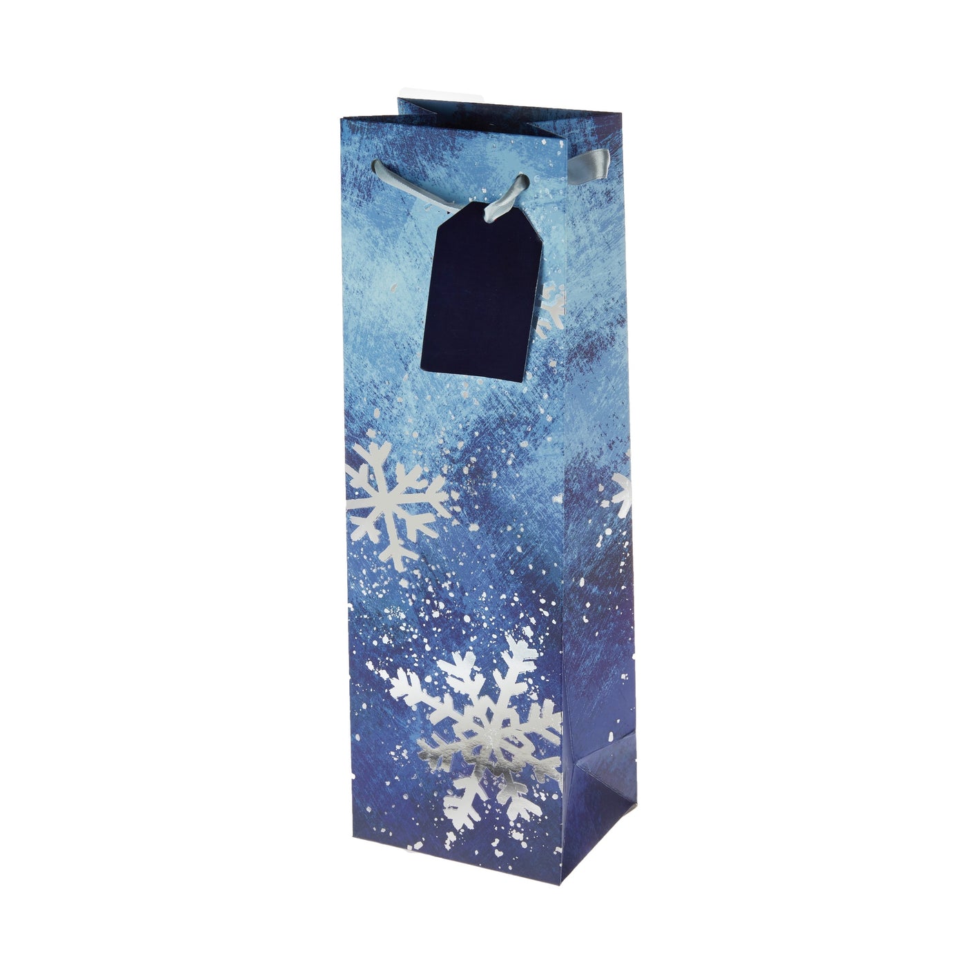 Brushed Snowflake Gift Bags