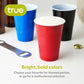 True Blue Party Cups 16oz