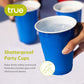 True Blue Party Cups 16oz