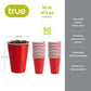 True Red Party Cups 16oz