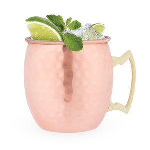True Moscow Mule Hammered Copper Cocktail Mugs