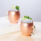 True Moscow Mule Hammered Copper Cocktail Mugs