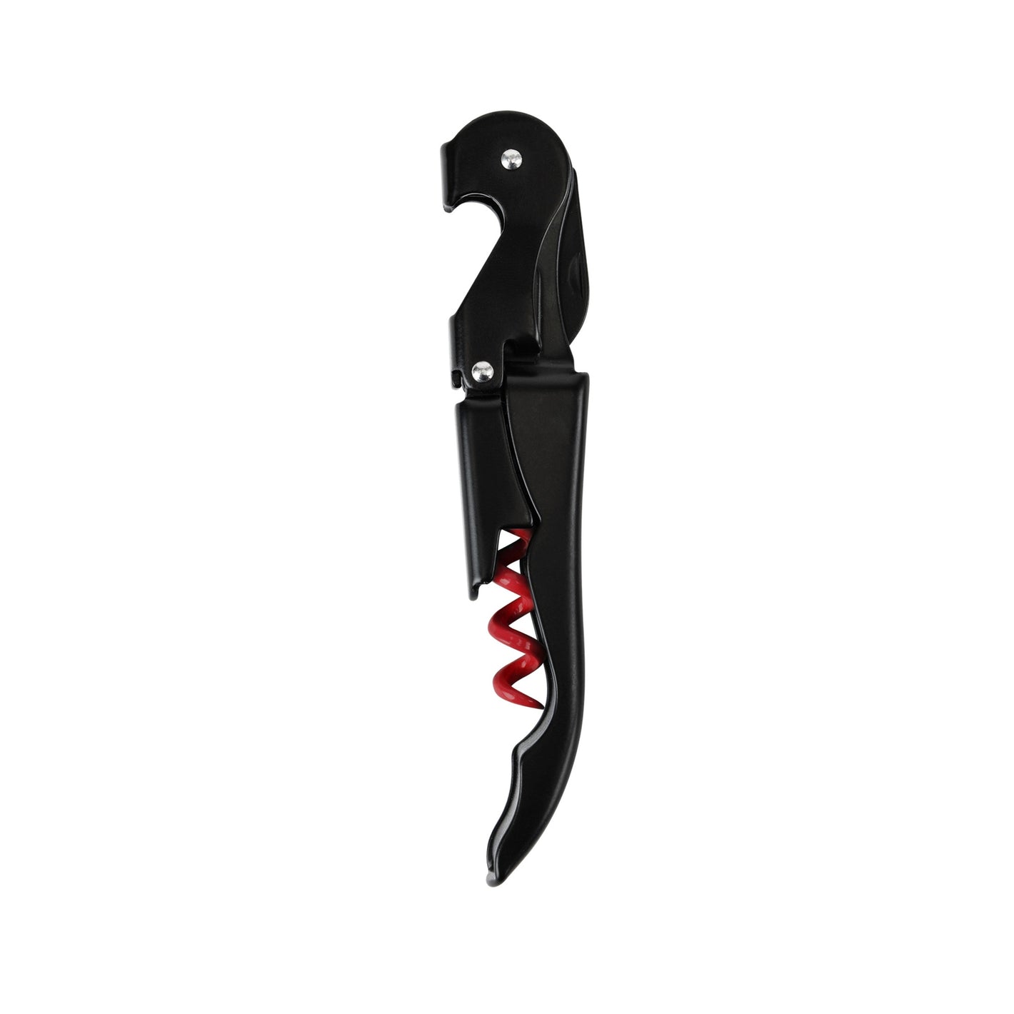 Truetap Double Hinged Corkscrew Matte Black & Red