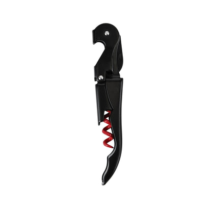 Truetap Double Hinged Corkscrew Matte Black & Red