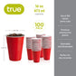 True Red Party Cups 16oz 100pk