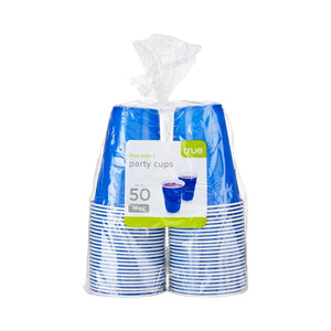True Blue Party Cups 16oz
