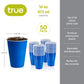 True Blue Party Cups 16oz