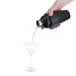 Ash Matte Black Cocktail Shaker 18oz