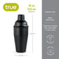 Ash Matte Black Cocktail Shaker 18oz