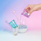Mermaid Sparkle Glitter Shot Glasses by Blush