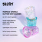 Mermaid Sparkle Glitter Shot Glasses by Blush